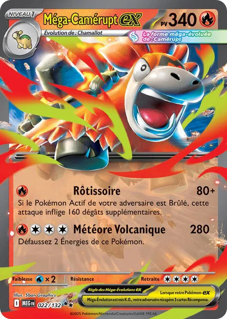 Méga Camérupt - MEG - 022/132
