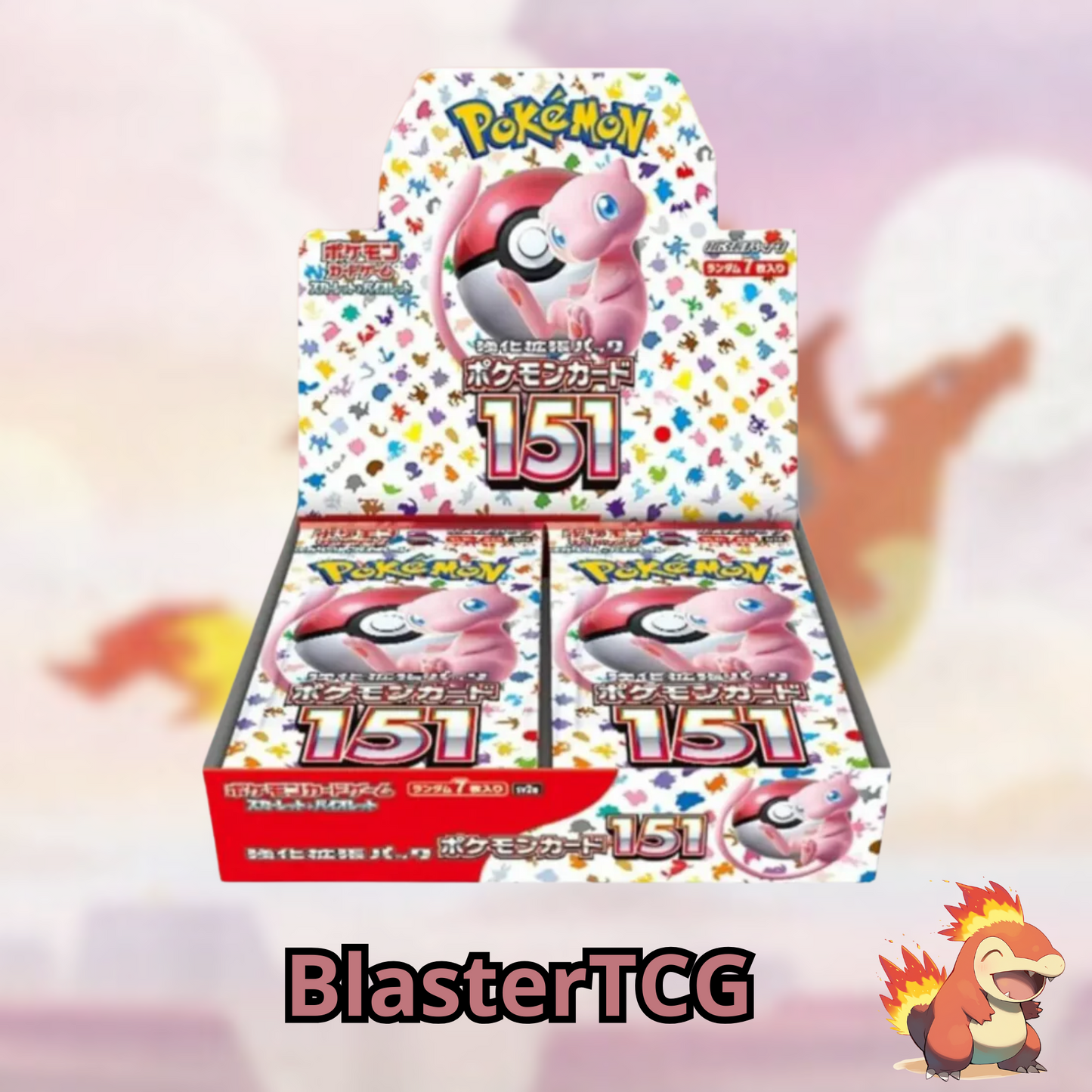 Pokémon – Display SV2A – Pokemon 151 – Boite de 20 Boosters – JAP