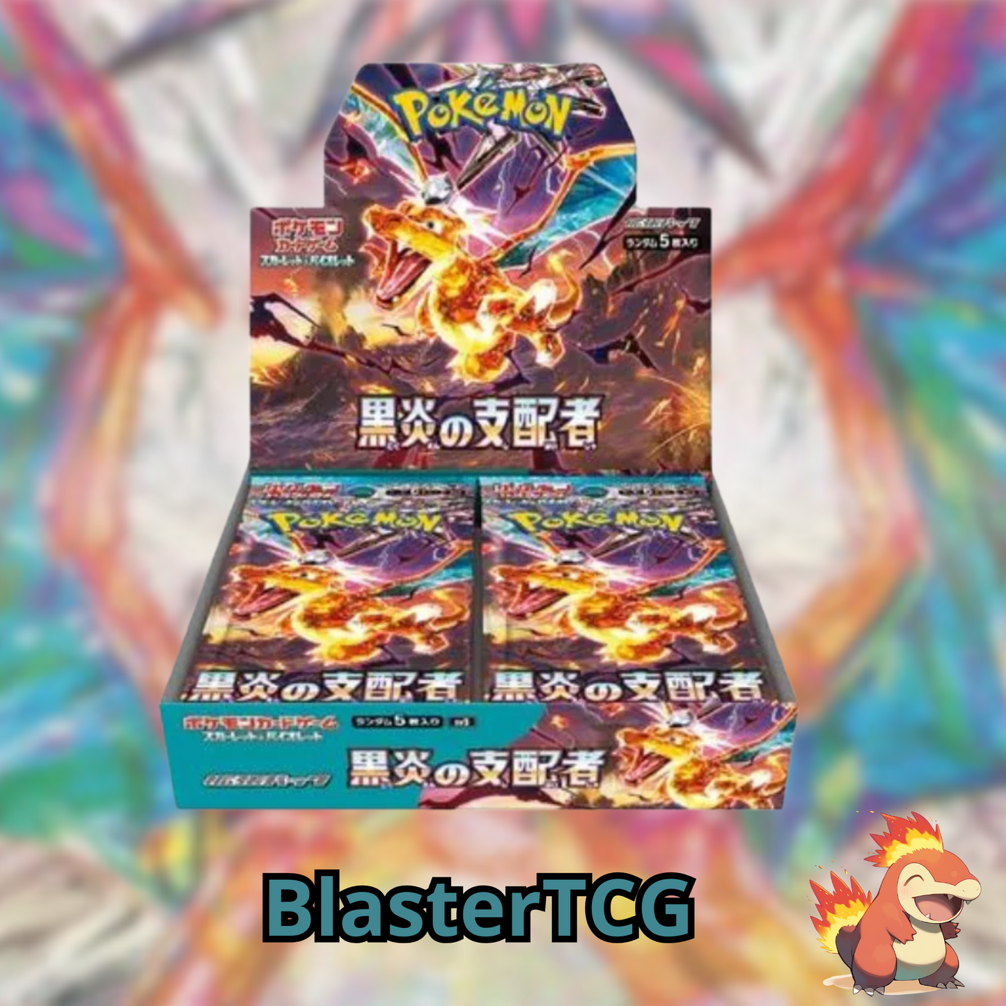 Pokémon – Display SV3 – Ruler of the Black Flame – Boite de 30 Boosters – JAP