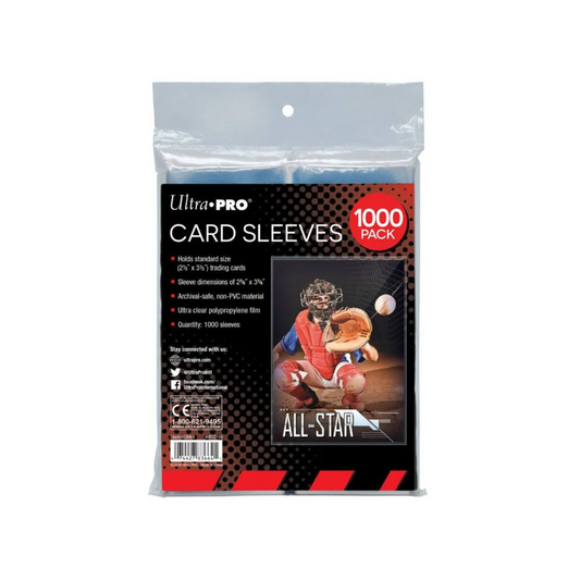 Ultra Pro - 100 sleeves standard - cartes 66 x 91 mm - soft transparent
