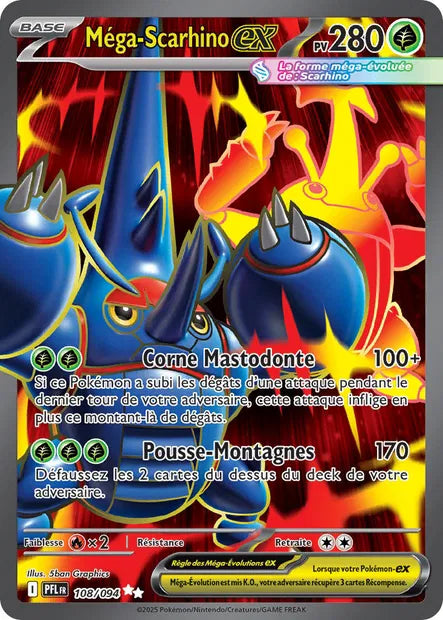 Méga Scarhino - PFL - 108/094