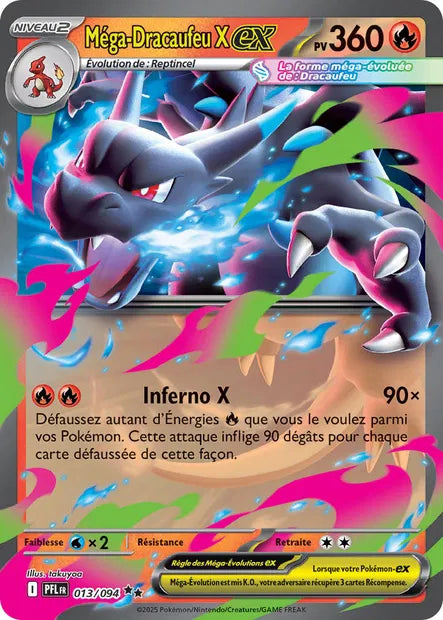 Méga Dracaufeu X - PFL  - 013/094