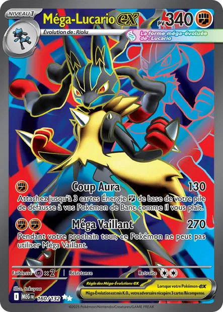 Méga Lucario - MEG - 160/132