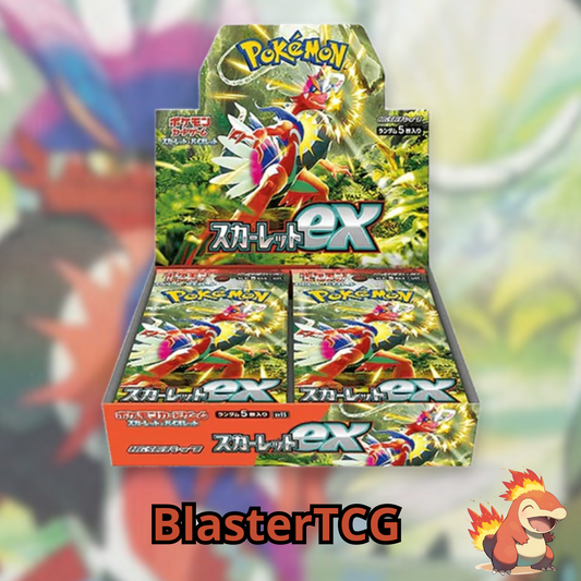 Pokémon – Display SV1S – Scarlet EX – Boite de 30 Boosters  – JAP